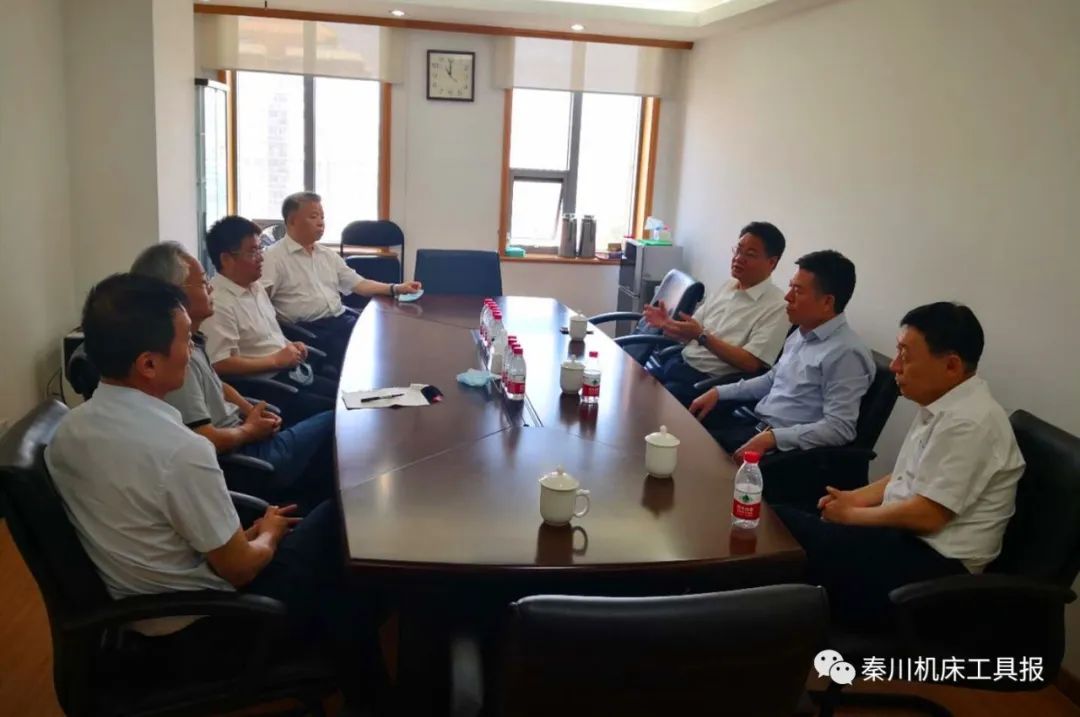 嚴(yán)鑒鉑董事長拜訪中國機床工具工業(yè)協(xié)會、中國工程院